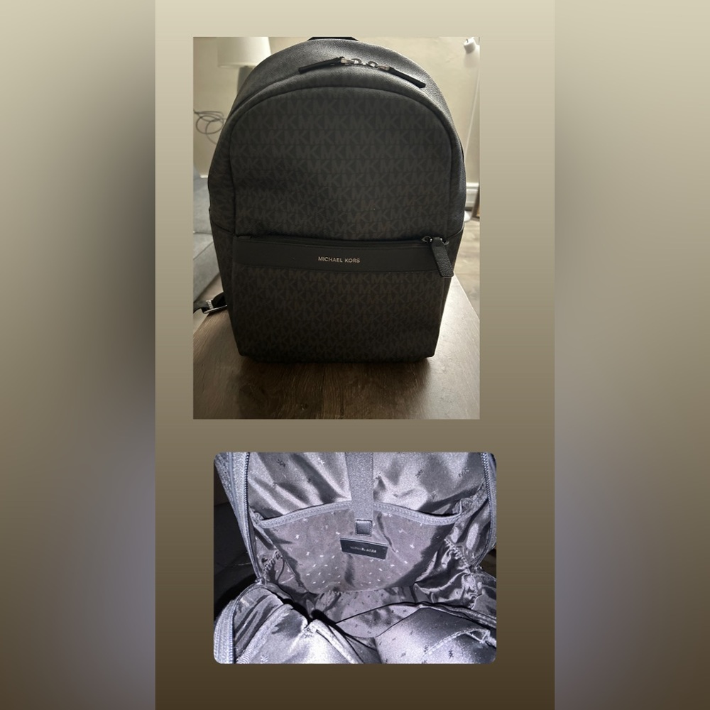 Michael Kors Charcoal Gray Men's Backpack